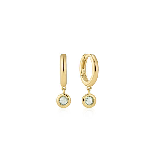  Ripple Joy - Argent / GP 14 carats - Zircone - 1cm